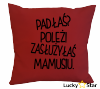 Poduszka Padłaś? Poleż zasłużyłaś mamusiu